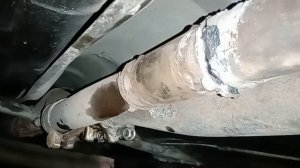 Ауди 100 С4 Ремонт выхлопного тракта