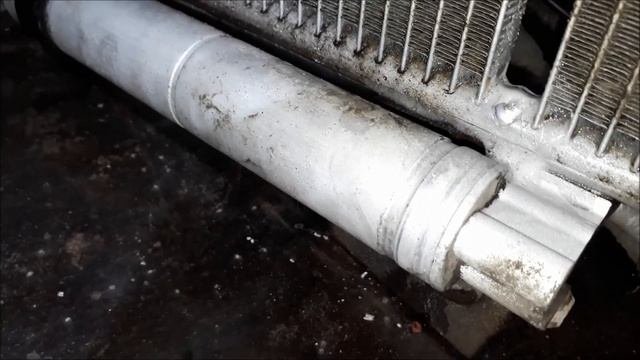 Ремонт радиатора кондиционера.Убираю соту.Tig Welding Conditioner Radiator Auto