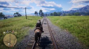 4K RDR 2 Van Horn to Blackwater as Arthur ( long way) horseman challenge 9 easy