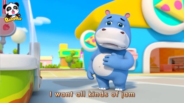 Donut Sports Competition | Ice Cream, Candy Song, Hamburger Song | Pretend Play | Baby Song |BabyBu смотреть онлайн