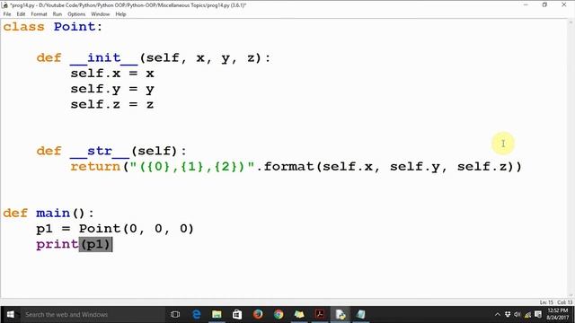 #23 Python Programming - Operator Overloading in Python 3