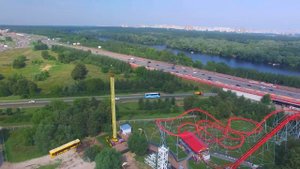парк Skazka, обзор новых аттракционов с воздуха