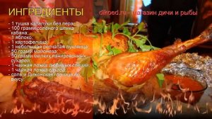 Рецепты из капалухи - как приготовить глухаря пошаговый рецепт - Капалуха по-гречески за 110 минут