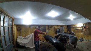 Покраска бампера структурной краской