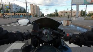 Выгулял Kawasaki Ninja.Или он меня) СПб 16.07.22