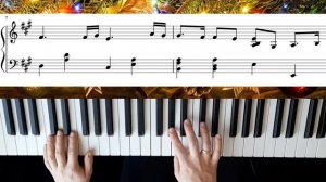 ABBA Happy New Year ПИАНИНО.