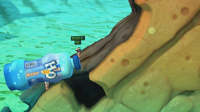 Worms: Revolution Let's play walkthrough -(XBOX360) смотреть онлайн