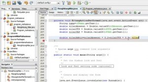Tutorial Membuat Program Nilai Mahasiswa Menggunakan Java Netbeans