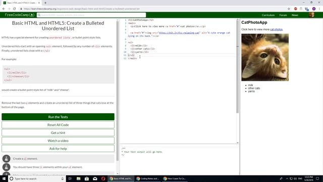 Let's Learn To Code (for free) Episode 1 FreeCodeCamp, Responsive Web Design, Basic HTML