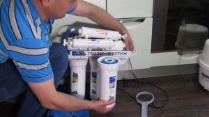 Гейзер. Фильтр для воды Замена фильтрующих элементов. Geyser water filter. Replacing filter element