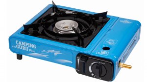 ОБЗОР: Газовая плита, портативная туристическая CAMPING GURU plus TS 233