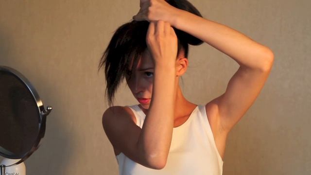 сделай ЧЕЛКУ на ОДИН день  челка БЕЗ НОЖНИЦ  OOTD: outfit of the day