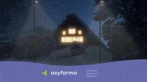 Winter snowfall and sounds of a blizzard for sleeping/ snow in the light of a lantern/ axyforma