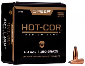 Speer Hot-Cor .30 150gr/9,7грамм, Spitzer Soft Point, ВС-0,389 арт.2023