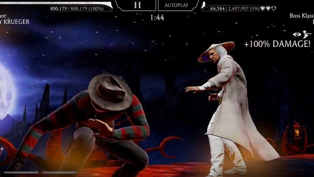 HALLOWEEN 🎃 TEAM? INSANE HORROR NIGHTMARE TEAM VS KLASSIC TOWER BOSS MATCH 200. Mortal Kombat Mobil