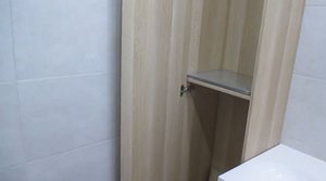 Сборка шкафа пенала в ванную комнату