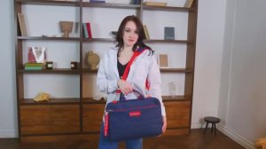 Сумка для ноутбука 15.6 дюймов, синяя - OPTIMUM