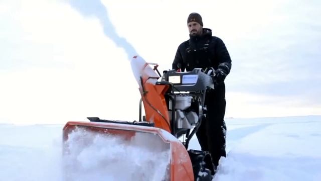 Гусеничный снегоуборщик Husqvarna ST 327PT - www.hsqv.by