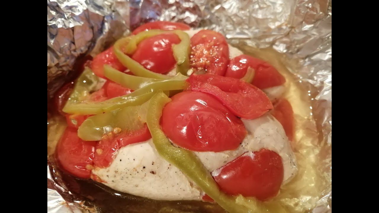 Куриная грудка в духовке.