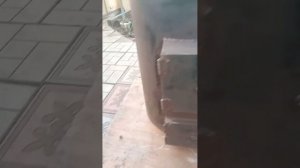 круглая железная печь для бани по подобию буржуйки