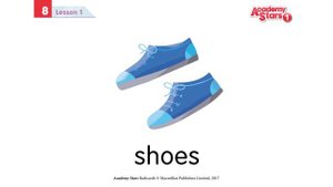 AS1 | Academy Stars 1 | Unit 8 | Lesson 1 | Audio Dictionary