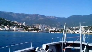 Прогулка по чёрному морю| Ялта вид с моря