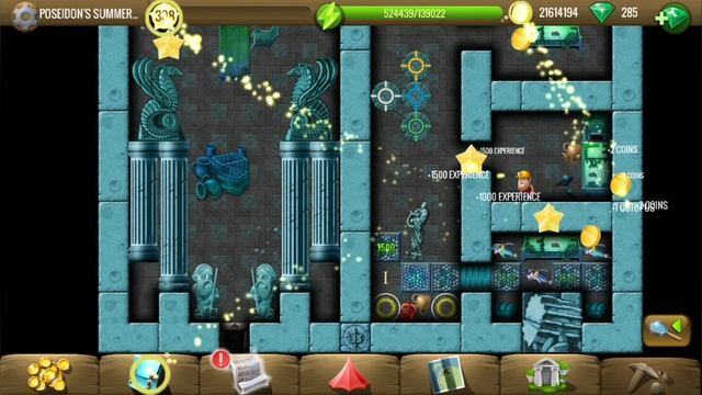 Poseidon's Summer Palace - #10 Poseidon - Diggy's Adventure