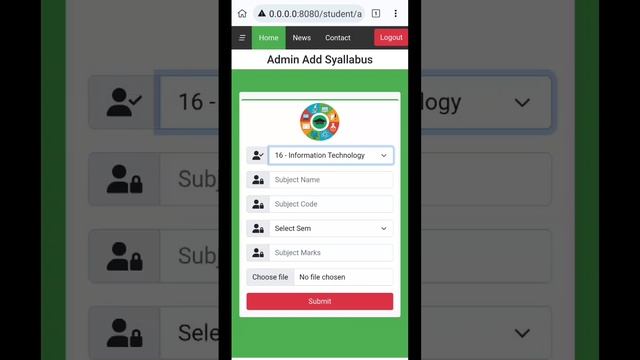 Student Management System | Student Management System Project using PHP & MySQL