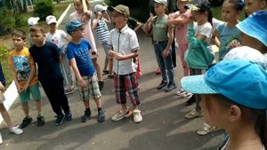 Открытие третьей смены оздоровительного лагеря с дневным пребыванием детей «Эткер»