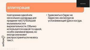 Фонетические средства выразительности | Решаем 26 задание в ЕГЭ
