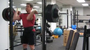 Double Bodyweight Front Squat (350 lbs+)