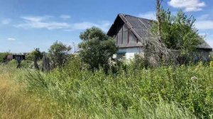 Моя заброшенная дача. Дачные будни. Штукатурю дом . Много дел сделала на даче. #дача