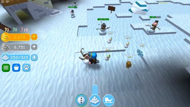 Мой снеговик самый большой! (предновогоднее видео)-Roblox- смотреть онлайн