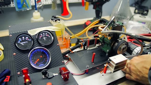 Мини ДВС из 1963г с Регулируемым Углом Зажигания смотреть онлайн