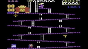 Donkey Kong C64 Longplay (13 exemplary levels) [109] Full Playthrough /Walkthrough #c64 #retrogamin