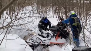 Покатушка МЕЧТЫ на снегоходах. BRP Lynx Brutal в подмосковном снегу.