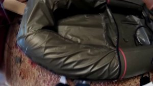 Носовой, полностью герметичный, Тент для лодки ПВХ своими руками. Весь процесс. Тюнинг лодки ПВХ.