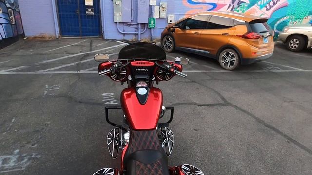 THIS IS NOT A TEST  !.....Motorcycle Custom Audio  VTX 1800 Bagger Motorcycle built by owner