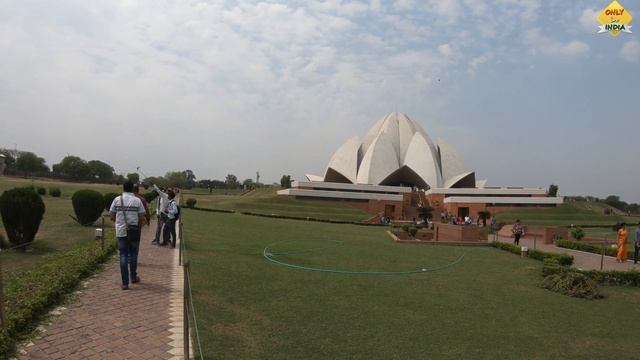 "Lotus Temple" New Delhi, India 4K смотреть онлайн