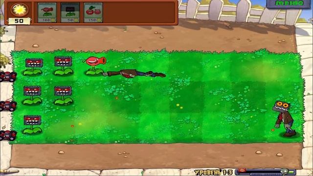 Красный шарик попал в мир растений и зомби.Игра Red Ball 4 от Котика Браяна про шар