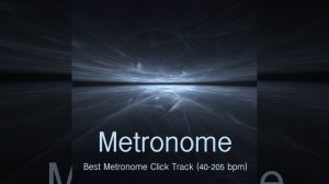 Metronome 145 bpm - Allegro