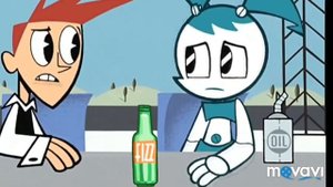 MLAATR. JENNY AND BRAD. момент из «Жизнь и приключения Робота подростка»