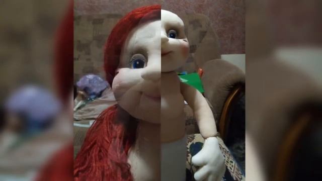 Куклы. Создание  куклы-статуэтки. Чулочная техника.