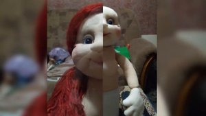 Куклы. Создание куклы-статуэтки. Чулочная техника.