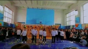 Танец ввиде флешмоб | Dance 2021 | Танец учеников Лицея интерната для одаренных детей им. У.Салиево