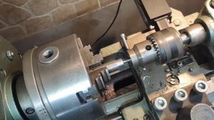Неприятная поломка токарного станка ТВ-4.