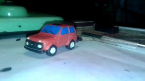 УРОК КАК СЛЕПИТЬ НИВУ ИЗ ПЛАСТИЛИНА