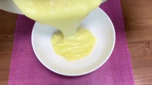 «Заварной крем» со сливочным маслом, нежный и очень вкусный крем.