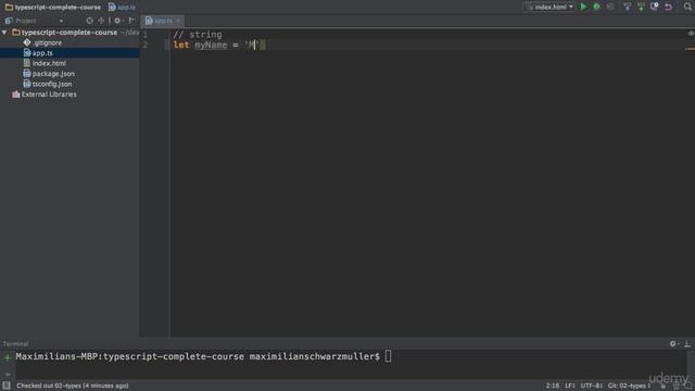 Understanding TypeScript : Type Basics