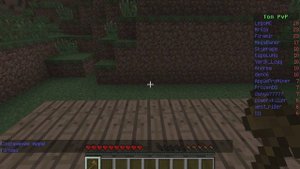 Приват территории в minecraft (с помощью команд).